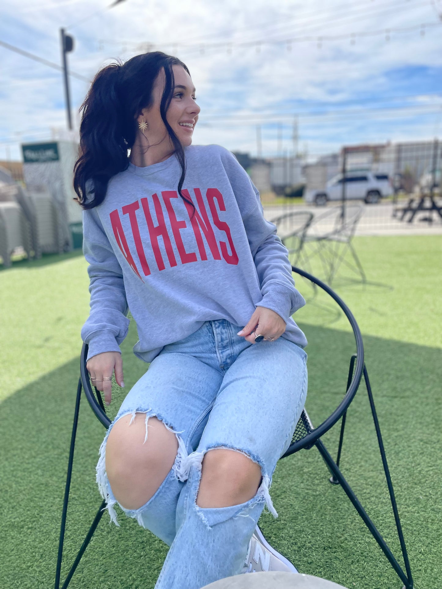 ATHENS CREWNECK