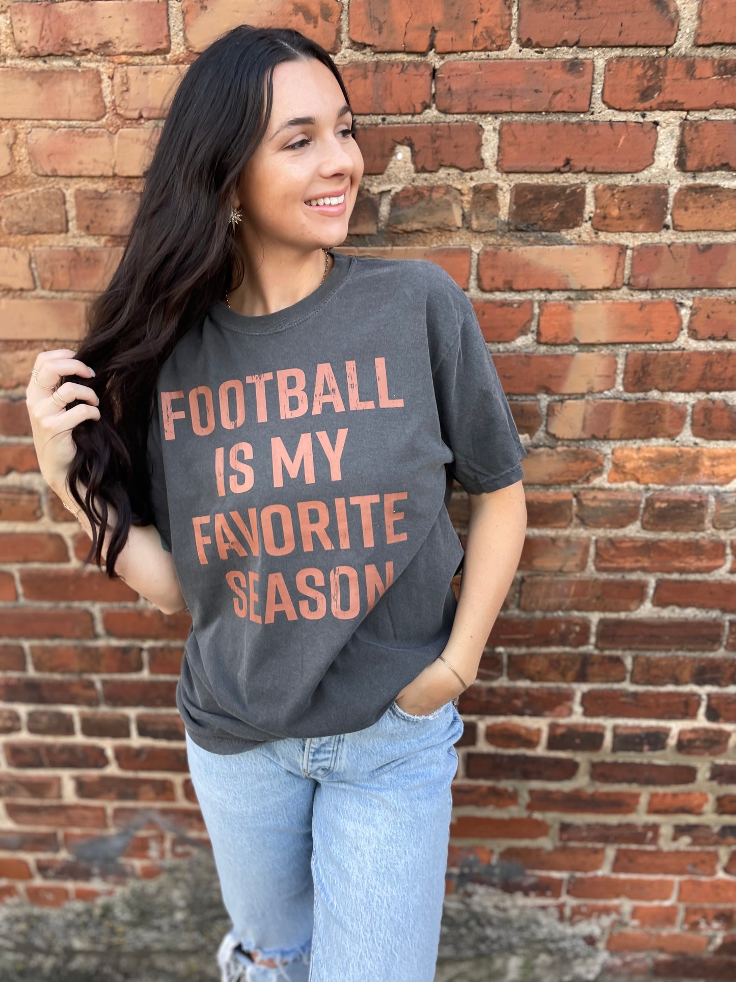 SHORT SLEEVE - FOOTBALL IS MY FAVORITE SEASON T-SHIRT