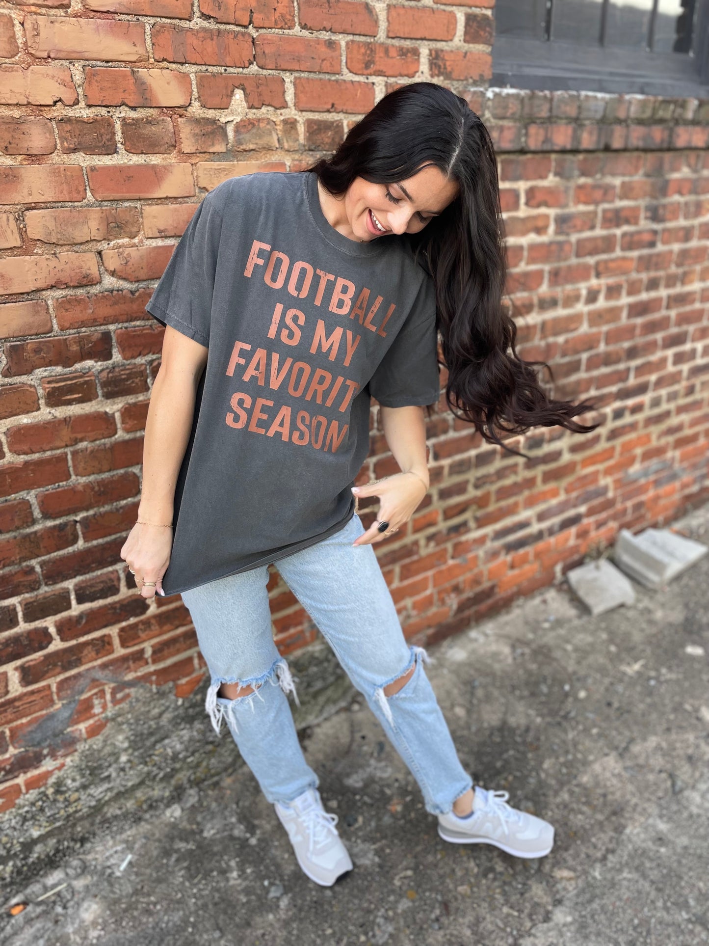 SHORT SLEEVE - FOOTBALL IS MY FAVORITE SEASON T-SHIRT