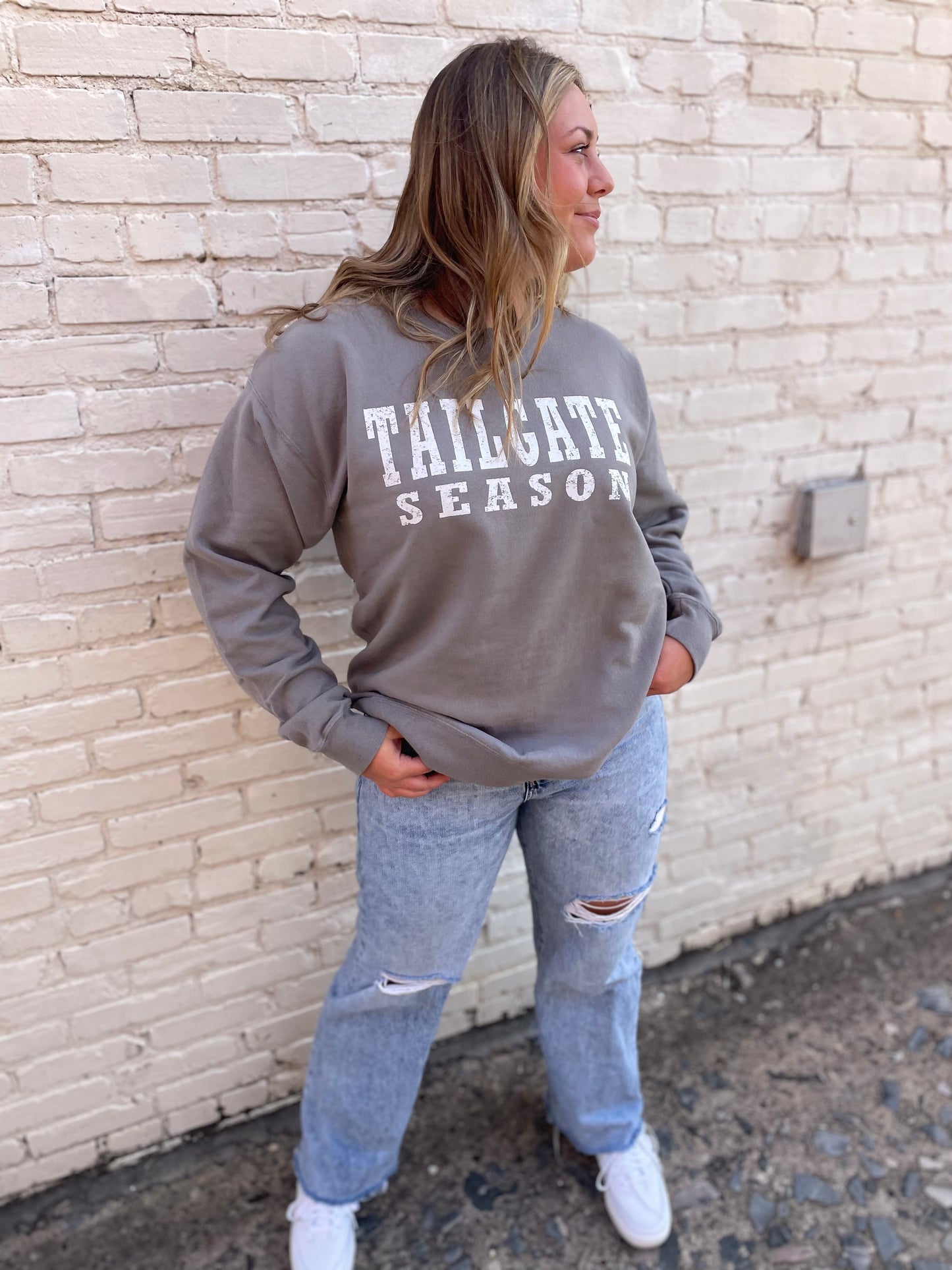 TAILGATE SEASON - CREWNECK SWEATSHIRT