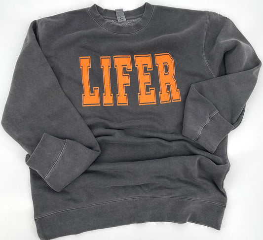 ORANGE - LIFER CREWNECK